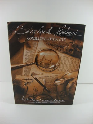 Sherlock Holmes Consulting Detective Board Game Thames Murders Complete - Image 1 of 4