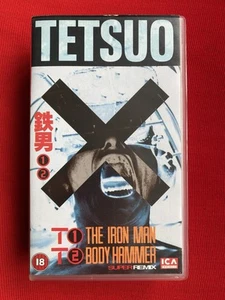TETSUO: Double VHS - The iron man & Body Hammer (Horror, Manga, Weird) - Picture 1 of 3