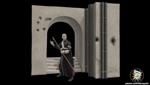 Jedha City (Chirrut's) Steps for 3.75 IN (1:18) FIGURE - Picture 1 of 4