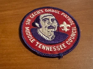 BSA, toppa pattuglia Ghoul Sir Cecil’s anni ’70, Consiglio del Medio Tennessee - Foto 1 di 1