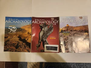 Biblical Archaeology Magazine Review 2025 lot of 3, Summer, Spring, Fall - Picture 1 of 4