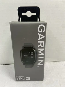 Garmin Venu Sq Shadow Gray mit schiefer Lünette Fitness Smartwatch mit Box - Bild 1 von 10