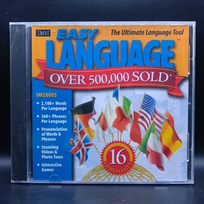 IMSI Easy Language (16 Languages) PC-CD Windows 95-XP - NEW CD - Image 1 of 4