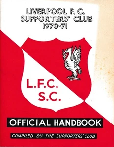 LIVERPOOL FC SUPPORTERS CLUB HANDBOOK 1970/1971 season - EXCELLENT CONDITION - Picture 1 of 1