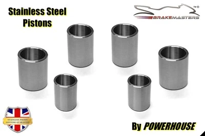 Honda VTX1800 S 2 2002 front brake caliper stainless steel piston set Foto 1 de 4