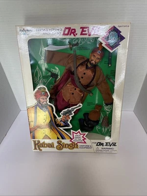 Captain Action Dr Evil Kabai Singh Uniforme Equipo Jugando Mantis 1999 NUEVO EN CAJA NUEVO Foto 1 de 4