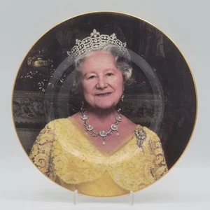 Fenton HRH Queen Elizabeth The Queen Mother 90th Birthday Commemorative 8" plate - Picture 1 of 9