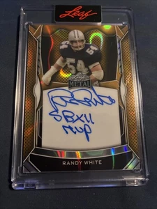 2025 Leaf Authentics Inscribed Randy White Auto 1/1 - Picture 1 of 2