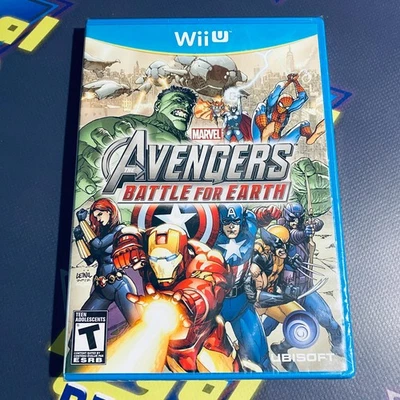 Marvel Avengers: Battle for Earth (Nintendo Wii U, 2012)Brand New/Factory Sealed Foto 1 de 4
