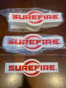 Surefire Vintage Logo Sticker Bundle of 3 Decoration Decals - Picture 1 of 4