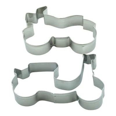 2er Set Motorroller Motorrad Ausstecher Ausstechform Keksausstecher Vespa Roller - Bild 1 von 4