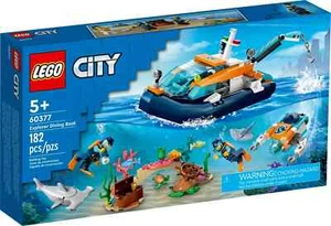 60377 EXPLORER DIVING BOAT lego legos set hammerhead shark turtle city town NEW - Picture 1 of 1