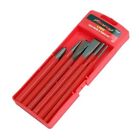 6 Piece Punch And Chisel Set - Centre Pin Tapered Crv NEW