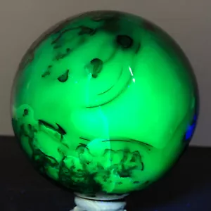 1362g Natural Volcano Agate Crystal Quartz Sphere mineral specimen Healing AH78 - Picture 1 of 22