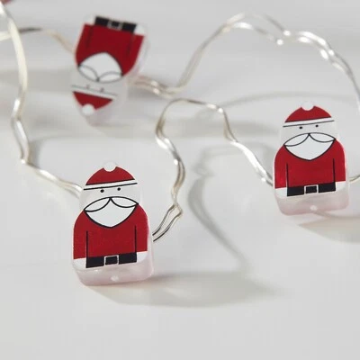 IKEA STRALA LED String Lights Christmas Santa Claus 30 Party Lights Birthday - Image 1 of 3