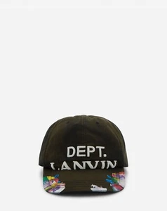 NWT Lanvin x Gallery Dept. Hand-Painted Logo Cap Size 60/L $595.00 *2023 Style* - Picture 1 of 14