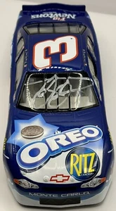 Dale Earnhardt Jr Signed Autographed 1:24 Diecast Race Car Oreos Ritz Chevy - Picture 1 of 6