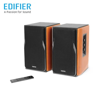 Edifier R1380DB Powered Desktop Speaker Classic Home Audio Speaker 2.0 Bluetooth - Image 1 of 4