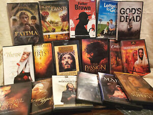 Christian/Catholic Movie, TV & Documentary DVDs (You Choose!) Religious & Family