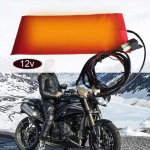 Waterproof Carbon Fiber Heated Seat Kit for Motorcycle ATV UTV Seat Heater - Picture 1 of 7