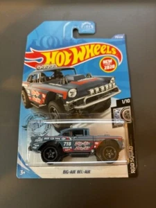 2020 Hot Wheels Big Air Bel Air Rod Squad 1/10 #179 Diecast Car Gasser  - Picture 1 of 2