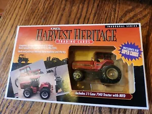 1994 Ertl 4758 Harvest Heritage Trading Cards with J I Case 7140 Tractor /w/ MFD - Picture 1 of 7