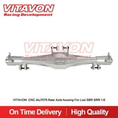 Vitavon CNC Alu7075 V2 Rear Axle housing For Losi  Super Baja Rey Super Rock Rey - Image 1 of 4