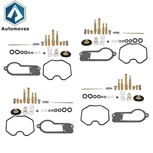For Honda 80 CB650 4 Air Cut Off Valve Set & 4 Carburetor carb repair kit - Imagen 1 de 10