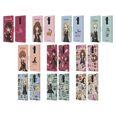 OFFICIAL HARRY POTTER DEATHLY HALLOWS XXXVII LEATHER BOOK CASE FOR NOKIA PHONES - Image 1 of 4