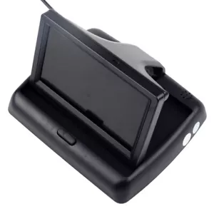 4.3" TFT LCD Foldable Car Reverse Rear View Monitor Display for DVD Camera - Picture 1 of 5
