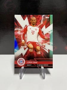 Topps Bayern München Leroy Sane Green /399 FCBS-5 Fan Set Soccer 2023 NM - Picture 1 of 2