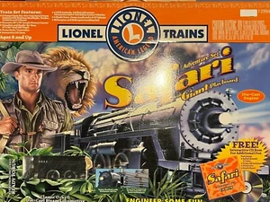 Lionel O #7-21904 Safari Adventure Factory Sealed Set 0-4-0 Steam Engine ~ T184 - Picture 1 of 3