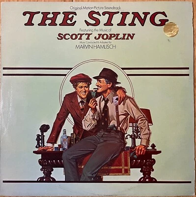 SCOTT JOPLIN The Sting Original Movie Soundtrack OZ MCA EX/EX - Image 1 of 3