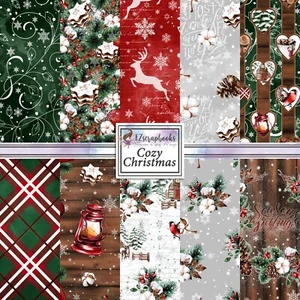 COZY CHRISTMAS - Paper Pack - Picture 1 of 3