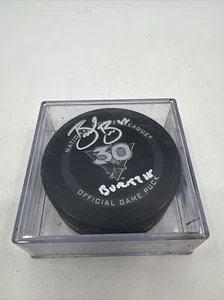 Brent Burns Signed Puck NHL Official Game Puck - Picture 1 of 6