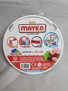 Adhesivo azul claro Zuru Mayka 1M 3,2 pies juguete cinta de bloques de construcción Lego - Imagen 1 de 6