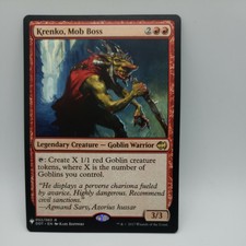 Krenko, Mob Boss x1 - Mystery Booster - MTG - Near Mint