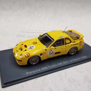 NEO 1/43 Scale Resin Model PORSCHE TURBO RS 24h LE MANS #58 yellow - Picture 1 of 3