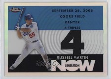 2007 Topps Chrome Generation Now Refractor /500 Russell Martin #GN282