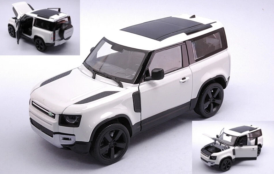 Welly LAND ROVER DEFENDER WHITE 1:24 - Immagine 1 di 1