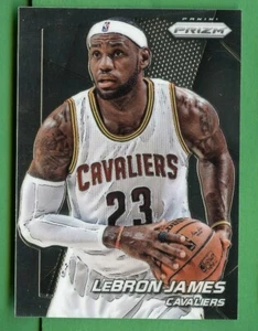 LEBRON JAMES 2014-15 PANINI PRIZM BASKETBALL BASE CARD CLEVELAND CAVALIERS - Picture 1 of 4