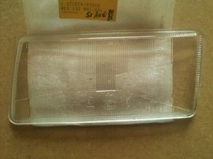 Audi 80 1986 Scheinwerferglas links Hella -- - Bild 1 von 1