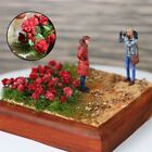 Sand Table Layout Static Grass Tufts Scene Model Miniature Flower Cluster