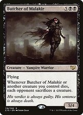 Butcher of Malakir X (1) Commander 2015 MTG Excellent/Near Mint 4RCards