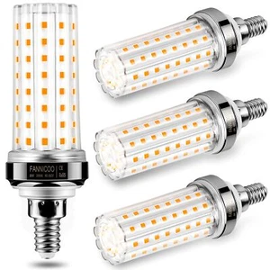 E12 LED Bulbs20W LED Corn Light Bulb 150W Equivalent 2000 Lumen 3000K Warm Wh... - Picture 1 of 6