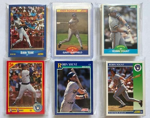 Milwaukee Brewers 1988-92 Score base team set lot (5 sets w/Sheffield RC, 3 HOF) - Picture 1 of 3