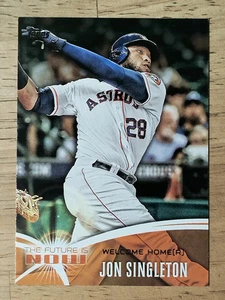 2014 Topps The Future is Now #FNJS1 Jon Singleton UPD - Picture 1 of 2