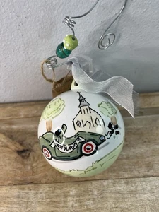 Glory Haus Christmas Holiday Ornament Just Martied in Box - Bild 1 von 9