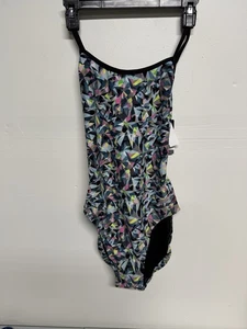 NWT Women's 36 (Large) TYR Durafast Elite Trinityfit Swimsuit in Prismbreak - Picture 1 of 4