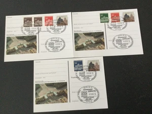 Bund, Bildpostkarten, Ganzsachen, aus Brandenburg. Tor,   mit Sonderstempel 1992 - Bild 1 von 1